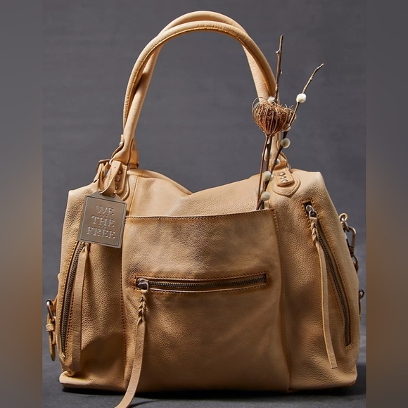 We The Free Emerson Tote Bag Color Italian Straw, Retail Price $248.00 USD - Picture 1 of 16